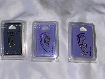 NEW Claires Cartilage Earring 18g Pierced Jewelry Hoop