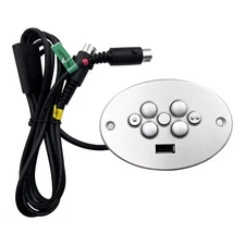 CTR UR2 07 Raffel Systems Power Recliner 7 Button 5 Pin Hand Control Replacement