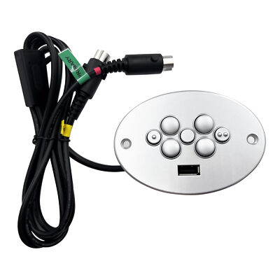 CTR UR2 07 Raffel Systems Power Recliner 7 Button 5 Pin Hand Control Replacement