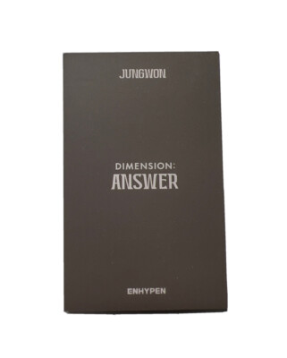 Enhypen Jungwon polaroid Dimension Answer album NO Version
