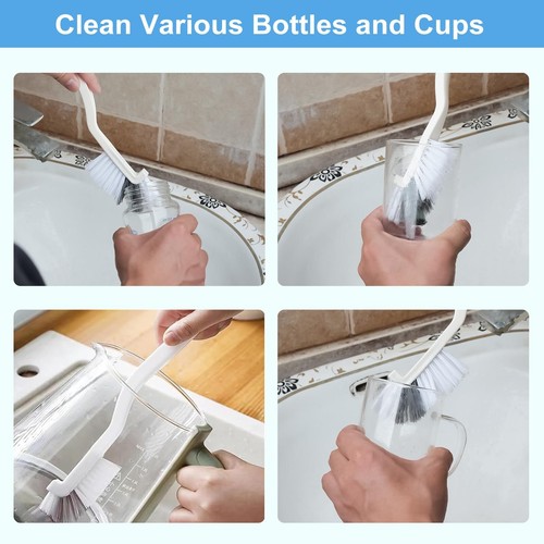 Dfacio 11Pcs Crevice Cleaning Brush Set, Hard Bristle Cleaning Supplies fo - Picture 3 of 7