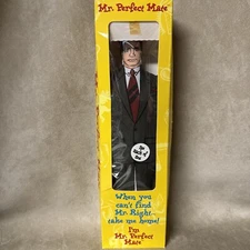 Vintage MR. Perfect Mate Doll Plush Vtg 1996 Brookeworks Gag Gift