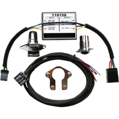 Khrome Werks 720753 4 to 5 Wire Converter with Bracket for Harley