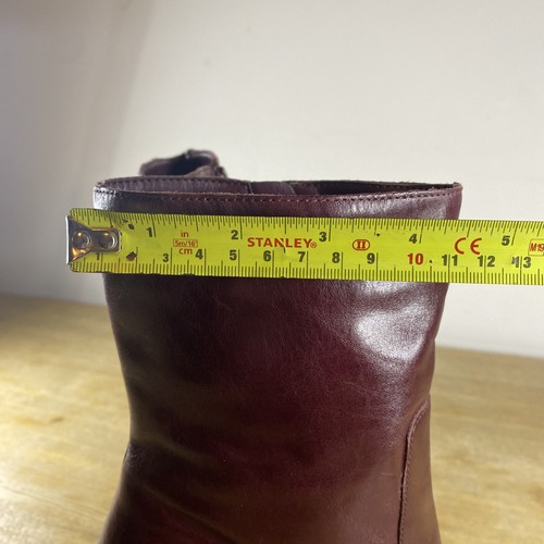 ROCKPORT ADIPRENE BY Adidas Leather Mulberry Ankle Boots UK 4 EU 37 - Picture 11 of 17