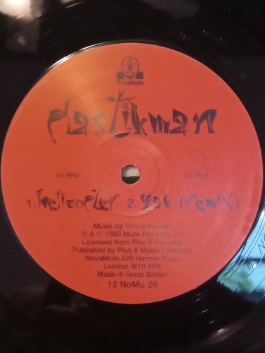 Plastikman – Spastik / Helicopter / Gak (remix) 12" Single Vinyl NovaMute (838) - Picture 4 of 6
