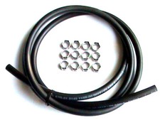 2,0 mtr. LPG Autogas Prins VSI Gasschlauch 5mm + 12 Schellen