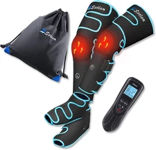 Sotion Leg Massager with Heat and Compression for Circulation & Recovery, Upgrad