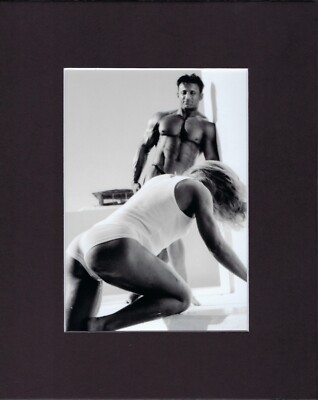8X10'' Matted Print Picture Jacked Shredded: Bodybuilder, Allen Sarkiszadeh