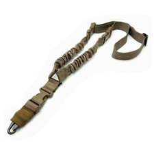 Coyote Tan Single Point 1Pt Sling Tactical Sling for RAV Plate Carrier 
