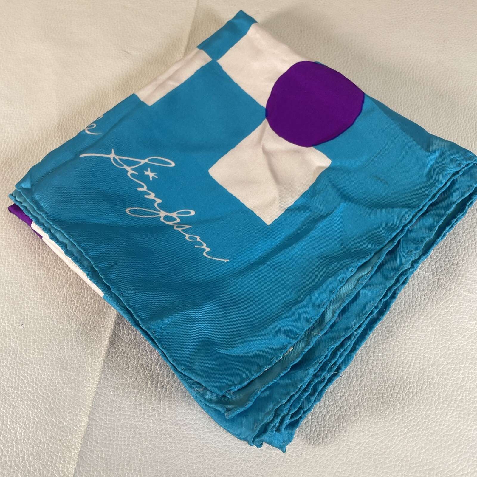 Vintage Designer Adele Simpson 100% Silk Banner S… - image 9