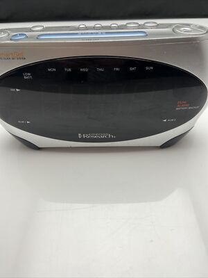 Emerson Research Jumbo BLUE Display DUAL ALARM CLOCK AM/FM RADIO | eBay