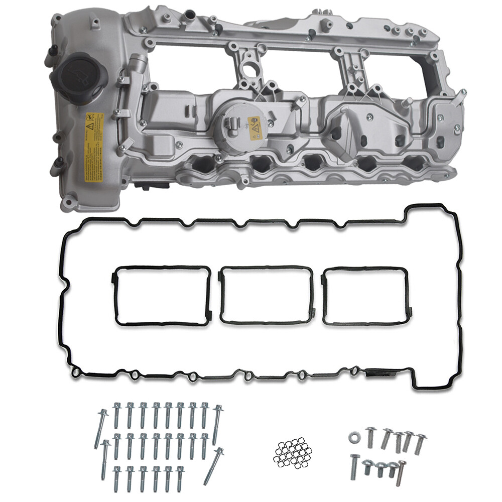 Aluminum Valve Cover & Gasket fit BMW N55 135i 335i 535i 640i 740i X3