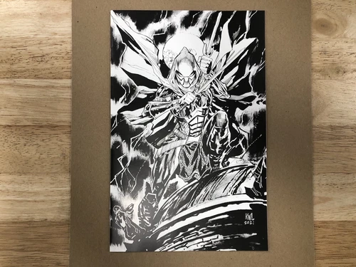 QUINTARA STONE # 1 (2022) — B&W VIRGIN Retailer Incentive Variant /300 — NM