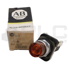 NEW ALLEN BRADLEY 800T-QB24A /T PUSH BUTTON W/ 800T-XA /D CONTACT BLOCK READ