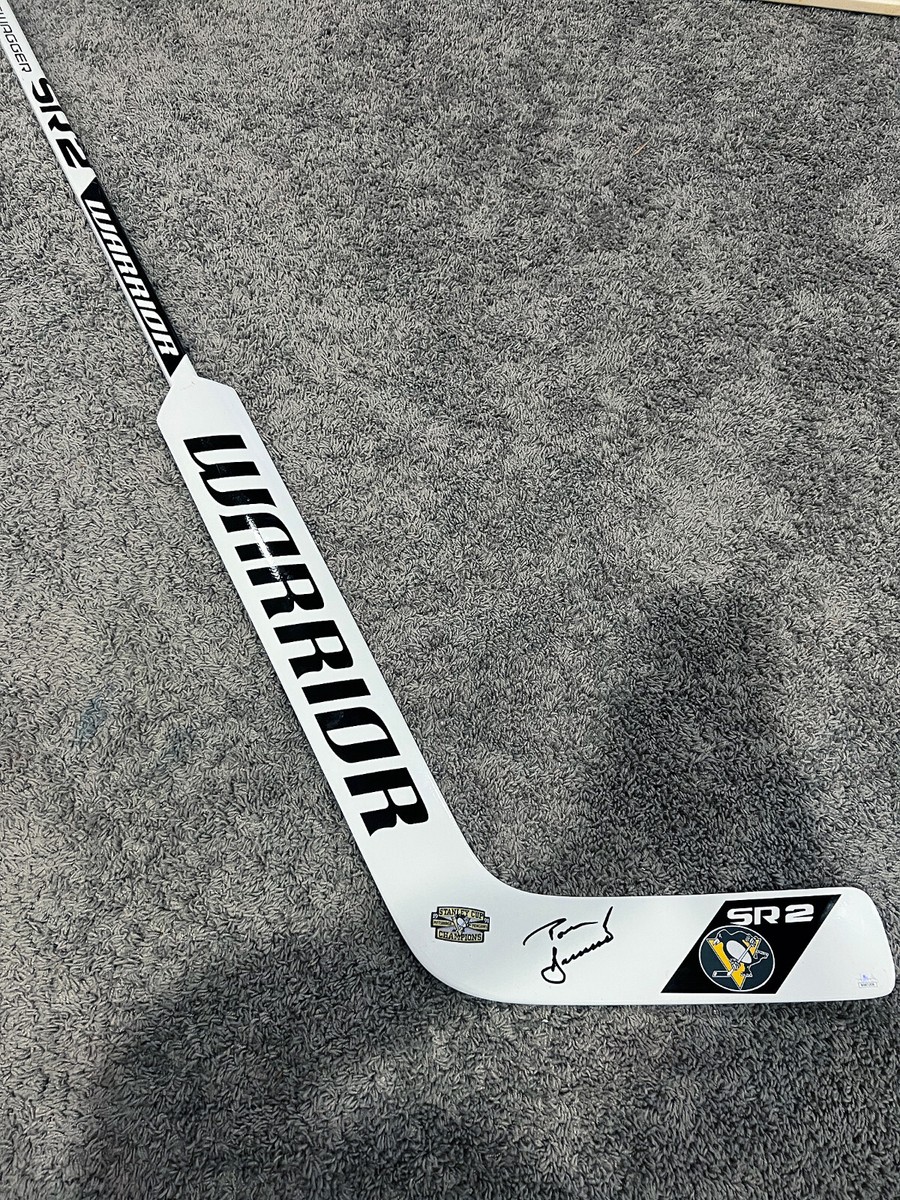 TOM BARRASSO Pittsburgh Penguins SIGNED Autograph Goalie Hockey