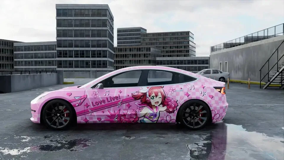 Aggregate more than 168 pink anime car 3tdesign.edu.vn