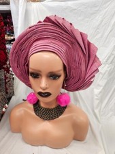 Women Traditional Auto Gale Headtie Aso Oke