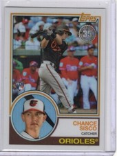 2018 Topps Silver Pack 1983 #84 RC Chance Sisco Baltimore Orioles