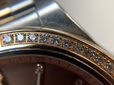 Breitling Chronomat 36 18K Rose Gold Steel Diamond Automatic Watch U10380 (B+P) 22