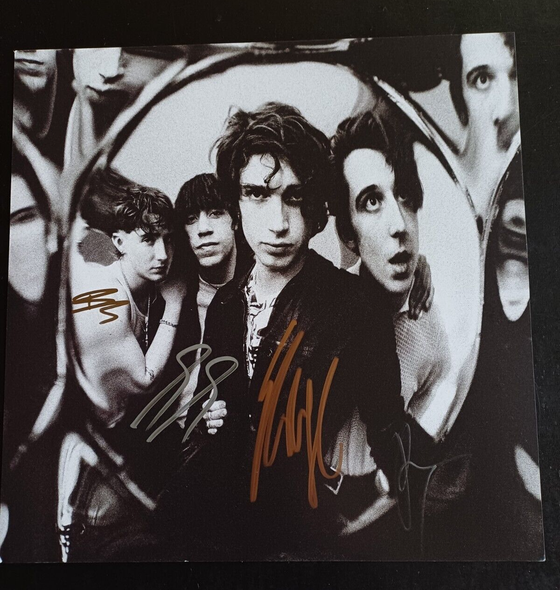 INHALER CUTS & BRUISES CD AND BAND SIGNED 12