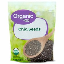 Great Value Organic Chia Seeds- 32 oz