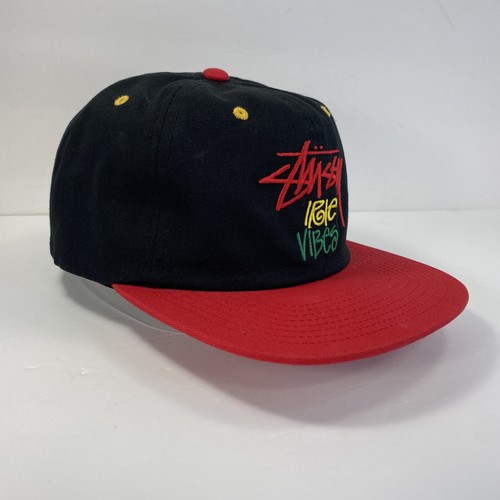 Rare Stussy Irie Vibes Rasta Snapback 