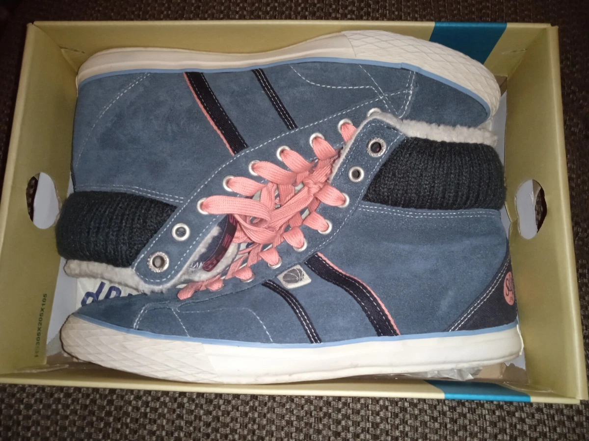 superdry super series hi top 52 ladies boots size uk 7 moroccan