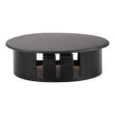 Baomain Plastic Locking Hole Plugs Diameter 1-3/16" (30mm) HP-30 Black (25PCS)