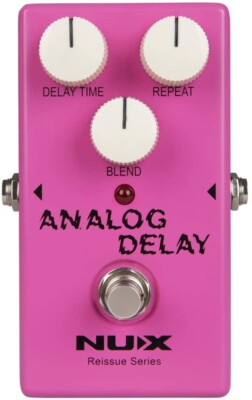 NUx Effects Reissue Series 80s Style Analog Delay Guitar Effects Pedal