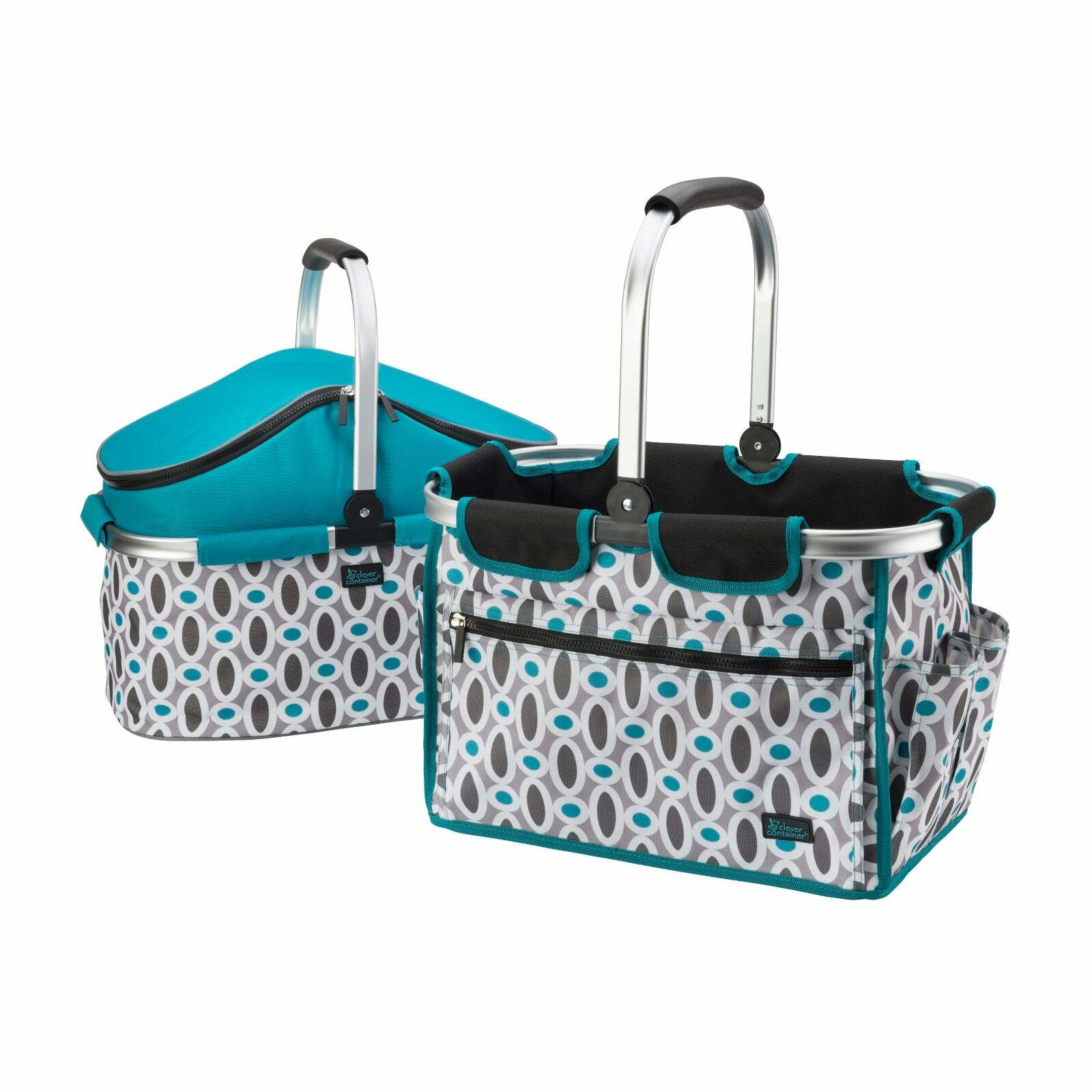 Insulated Market & Picnic Basket Modern Links 786411242092 eBay