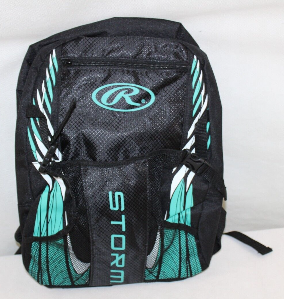 Rawlings Chaos Baseball/Softball Rucksack – Geräumig, Für 2 Schläger, Mit Handschuhfach & Anpassbarer Ablage