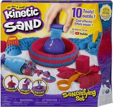 Kinetic Sand Sandisfying Set with 10 Different Tools 2lbs of Sand