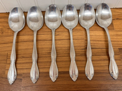 Oneida Ltd BERKELEY SQUARE Stainless Soup Spoons Set of 6 Replacement