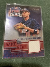 2015 Panini Stars and Stripes Game Gear Longevity Austin Christopher Martin /299