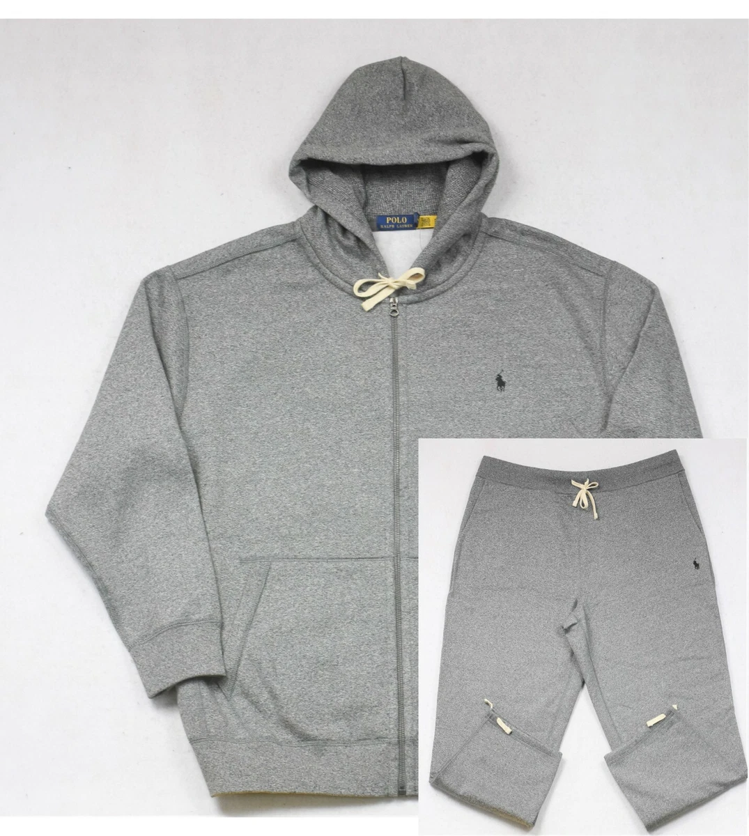 Polo Ralph Lauren Fleece Set Hoodie Jogger Pants Sweatsuit 3XB 3X Big Tall  NWT