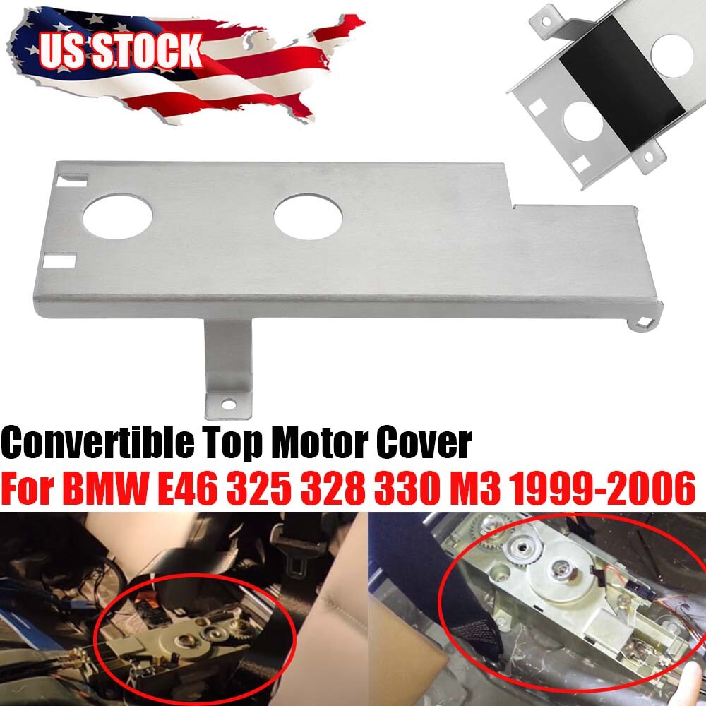 For BMW E46 325 328 330 M3 Convertible Top Roof Cover Motor Repair
