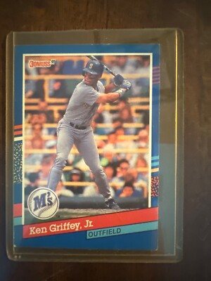 rare 1991 donruss baseball cards Rickey Henderson #53, 1991 Donruss, [ERROR-INC] Baseball Card; NM; Rare Card!