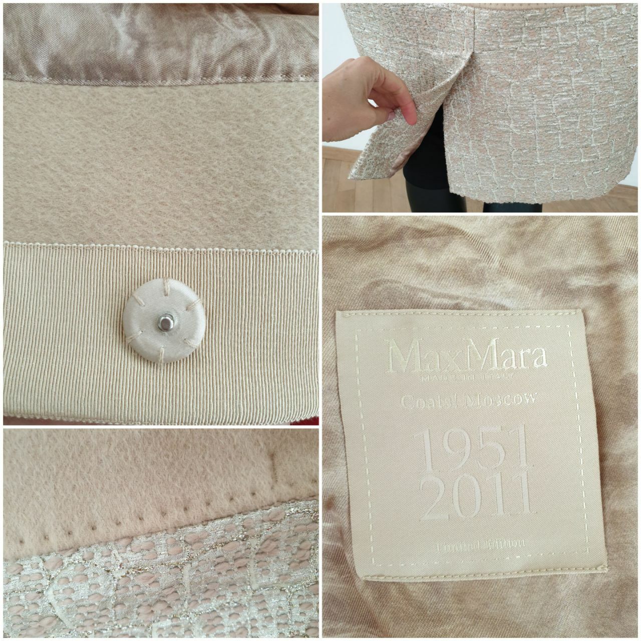 Max Mara Cashmere Coat Anna Limited Edition "Coats Mo… Gem