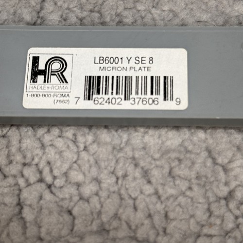 Hadley Roma Ladies Watch Band Gold Plate 8mm LB6001 - Picture 6 of 6