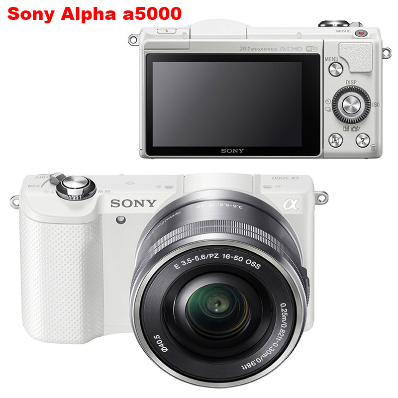 SONY α5000 ホワイト E 16-50mm Amazon.com : Sony Alpha a5000 Mirrorless Digital Camera with