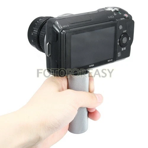 Handle Hand Grip Camera DSLR Stabilizer for Sony NEX3 NEX-5C NEX-5N NEX-7 w/1/4" - Image 2 of 2