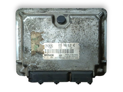VW Golf IV 1.9 TDI Motorsteuergerät 038906018AE / 0281001851 Steuergerät ECU