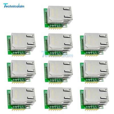 1-10pcs USR-ES1 ENC28J60 W5500 Chip SPI to LAN/Ethernet Converter TCP/IP Module