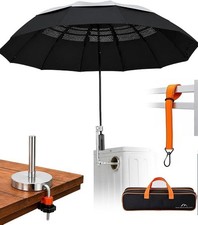 Hvac Umbrella with Magnetic Base Clamp, Outdoor Work Umbrella