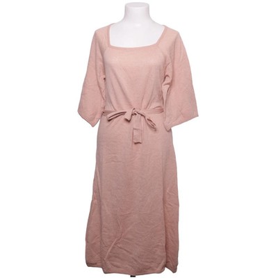 Maska, Kleid, Größe: M, Beige, Baumwolle, Einfarbig, Musterstrick, Damen #yo4