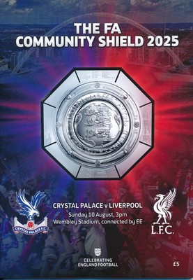 FA COMMUNITY SHIELD 2025 Liverpool v Crystal Palace official