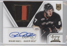 2013-14 Panini Rookie Anthology Prime 5/25 Rickard Rakell #133 Auto 0f8