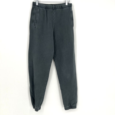 Joah Brown Sweatpants Womens S/M Jogger Faded Blue Gray Elevated Basic