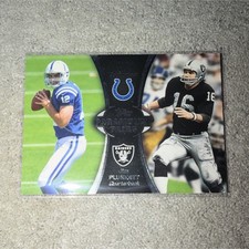 2012 Topps Paramount Pairs - Andrew Luck Jim Plunkett #PA-LP Colts Raiders NFL