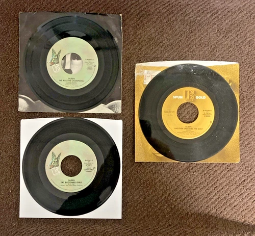 Queen - Vintage 45 RPM Record Lot - Great lot of their big hits!